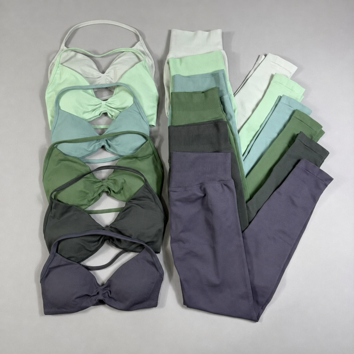 Conjunto deportivo sin costuras para mujer