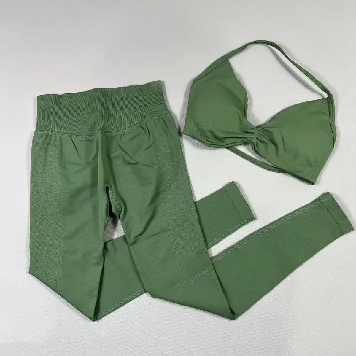 Conjunto deportivo sin costuras para mujer